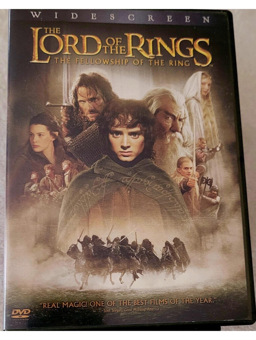 Lord of the Rings: Fellowship of the Ring [ DVD Widescreen 2001 ] Elijah Wood